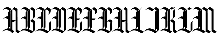 Regalstein Font UPPERCASE