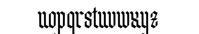 Regalstein Font LOWERCASE