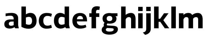 Regan-ExtraBold Font LOWERCASE