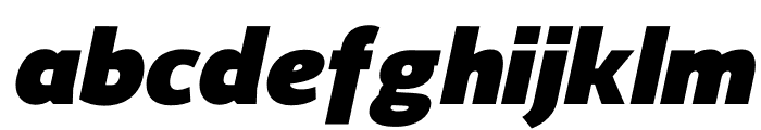 Regan-UltraItalic Font LOWERCASE