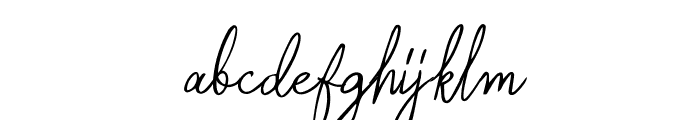 Reghina Font Font LOWERCASE