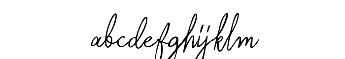 ReghinaFont Font LOWERCASE