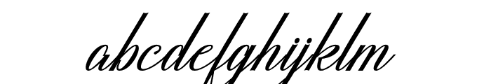 ReghinathaScript Font LOWERCASE
