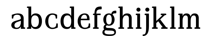 Regime Misfiles Font LOWERCASE