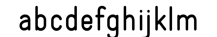 Regimenta-Regular Font LOWERCASE