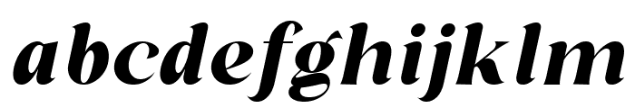 Regis Bold Italic Font LOWERCASE