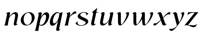 Regis-Italic Font LOWERCASE