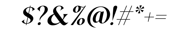 Regis Medium Italic Font OTHER CHARS