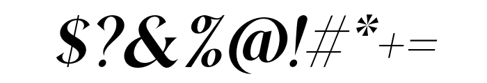 Regis-MediumItalic Font OTHER CHARS