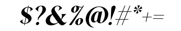 Regis Semi Bold Italic Font OTHER CHARS