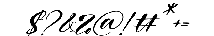 Regista Italic Font OTHER CHARS