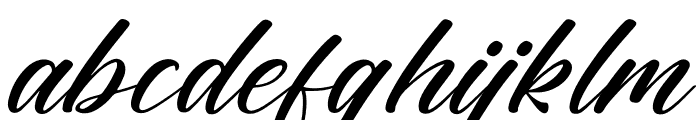 Regita Gestom Italic Italic Font LOWERCASE