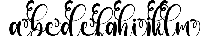 Regitta Script Alt 1 Font LOWERCASE