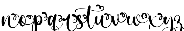 Regitta Script Alt 1 Font LOWERCASE