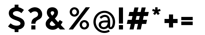Regon-ExtraBold Font OTHER CHARS