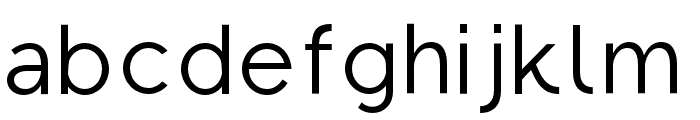Regon-Regular Font LOWERCASE