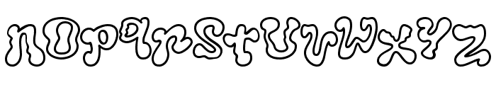 Regoofy Line Font LOWERCASE