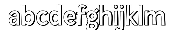 Regular Day Font LOWERCASE