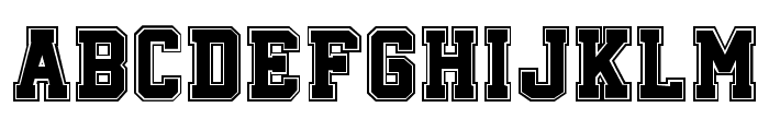 Regular Varsity 2.0 Regular Font UPPERCASE
