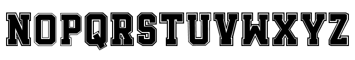Regular Varsity 2.0 Regular Font UPPERCASE