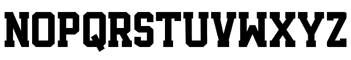 Regular Varsity Regular Font UPPERCASE