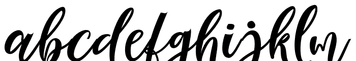 RegularQueen Font LOWERCASE