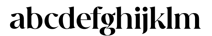 Rehgal Font LOWERCASE