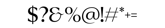 Reifilano-Regular Font OTHER CHARS
