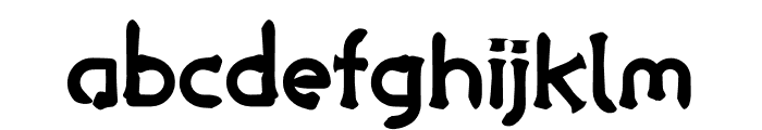 Reilight Font LOWERCASE
