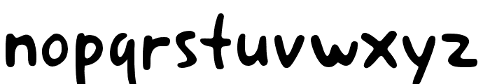 Reinbow Font LOWERCASE