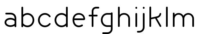 Rekay-Thin Font LOWERCASE