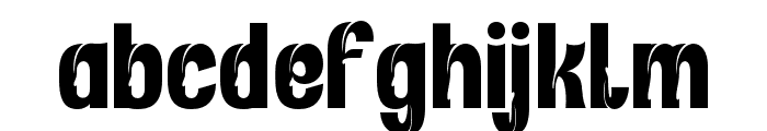RekixBlack-Regular Font LOWERCASE