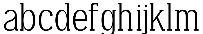 Relar regular Font LOWERCASE