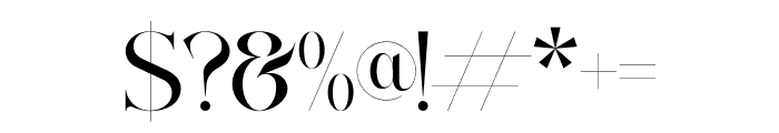 Relatta Saidnolia Serif Font OTHER CHARS