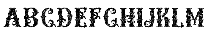 Relic Forest Island 3 Regular Font UPPERCASE