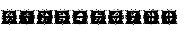 Relic Forest Island 3 monogram-1 Regular Font OTHER CHARS