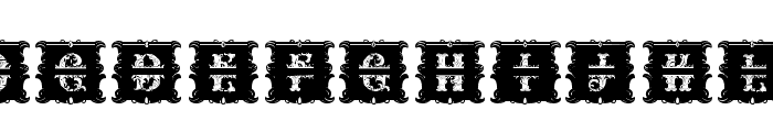 Relic Forest Island 3 monogram-1 Regular Font LOWERCASE