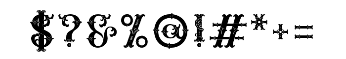 Relic Forest Island 3 monogram-12 Regular Font OTHER CHARS