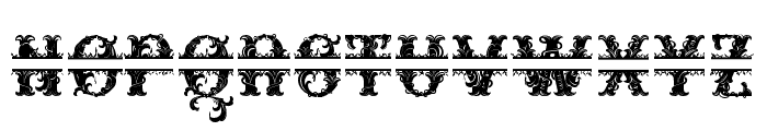 Relic Forest Island 3 monogram-12 Regular Font LOWERCASE