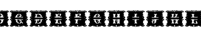 Relic Forest Island 3 monogram-2 Regular Font UPPERCASE