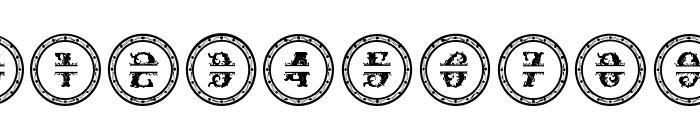 Relic Forest Island 3 monogram-4 Regular Font OTHER CHARS