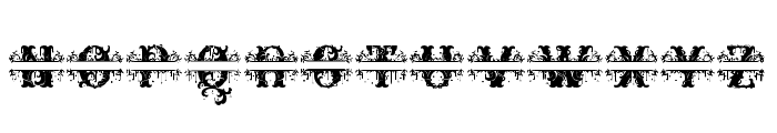 Relic Forest Island 3 monogram-8 Regular Font LOWERCASE