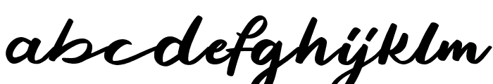 ReliefRegular Font LOWERCASE