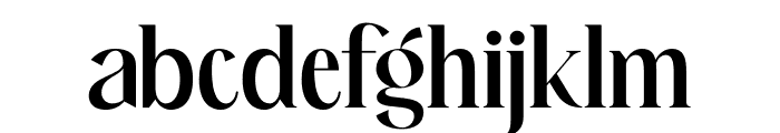 Relington Font LOWERCASE