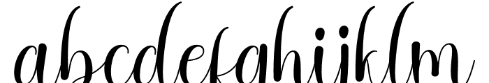 Rellaine Font LOWERCASE