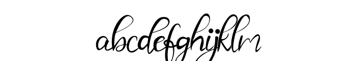 Rellaiya Font LOWERCASE