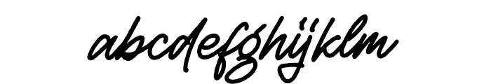 Rellathage Rough Font LOWERCASE
