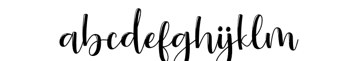 Rellima Font LOWERCASE