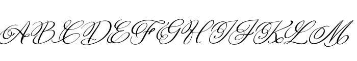 Rellydon Italic Font UPPERCASE