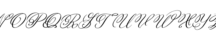 Rellydon Italic Font UPPERCASE